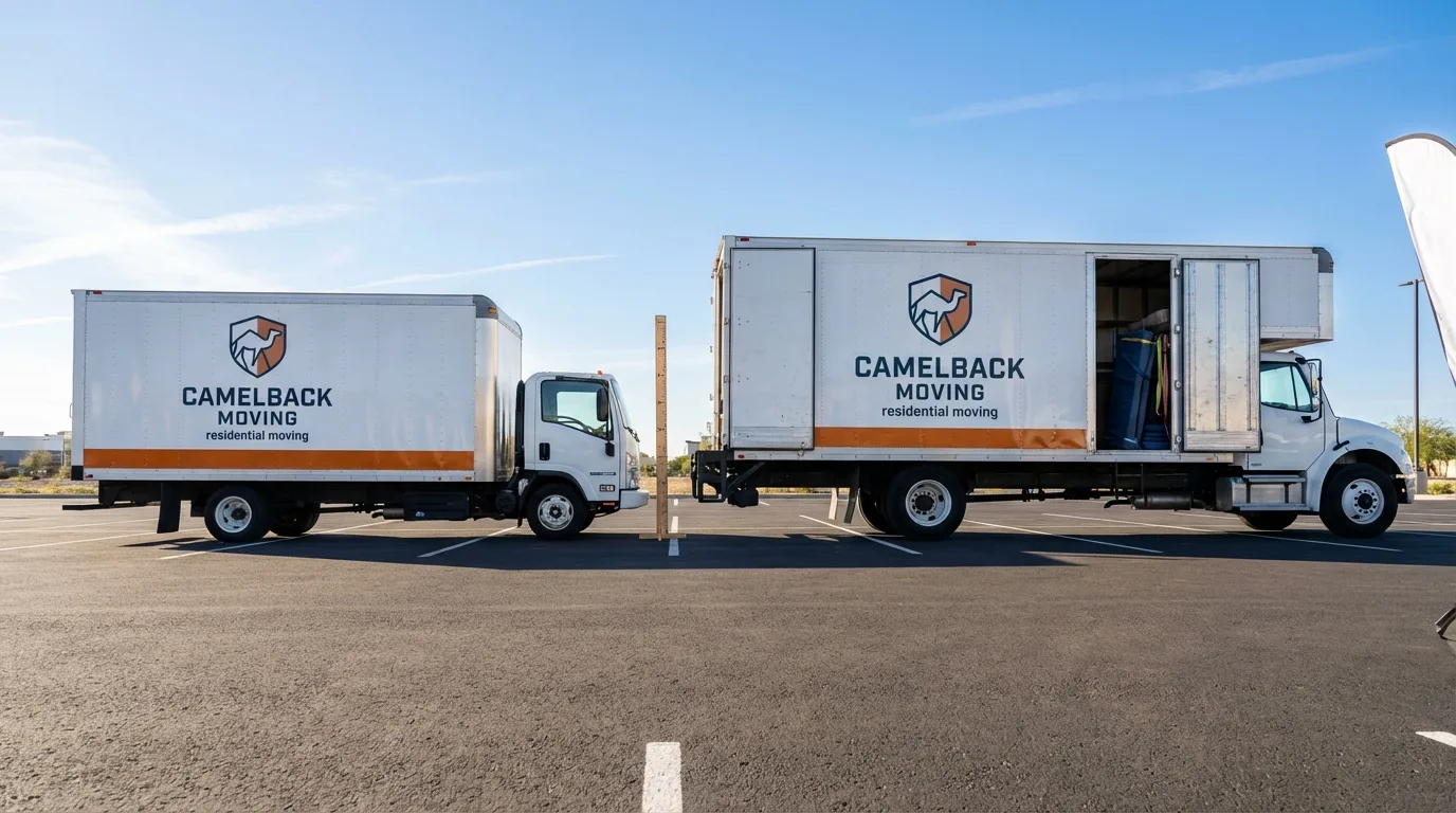 Moving truck size capacity guide in West Palm Beach